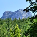 Forellenzucht Blick auf das Taurusgebirge